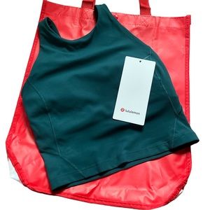 LULULEMON ALIGN HIGH-NECK TANK in Storm Teal (SMTL) size 2 NWT